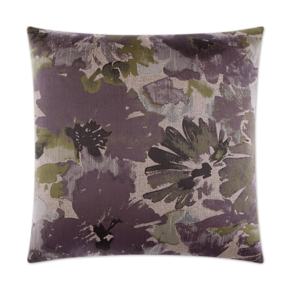 💜💚NWT D.V. KAP HOME SPRING MEADOW PILLOW-LAVENDER